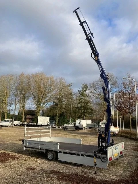 Diversen 2025 - Aanhanger met Amco Veba 903 3 S laadkraan image 3