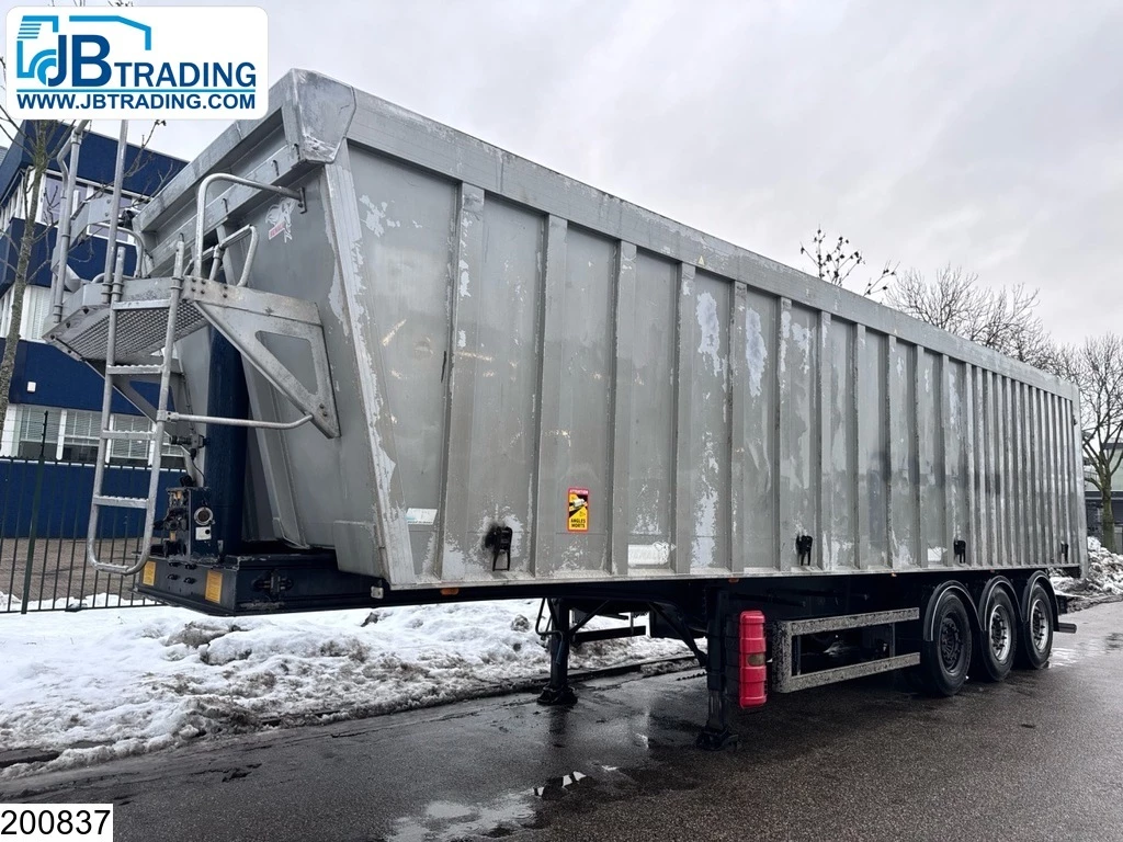 Benalu 2011 - kipper 60m3, Lift axle afbeelding 1