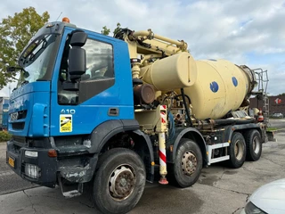 Iveco EuroTrakker 2008 - 410 8X4 CIFA PUMP 24M + MIXER FULL STEEL + REMOTE CONTROL image 10