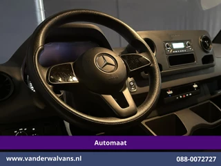 Mercedes-Benz Sprinter 2021 - 314CDI 143pk Automaat Bakwagen 21m3 KUUB Laadklep Zijdeur Euro6 Airco | Bijrijdersbank изображение 13