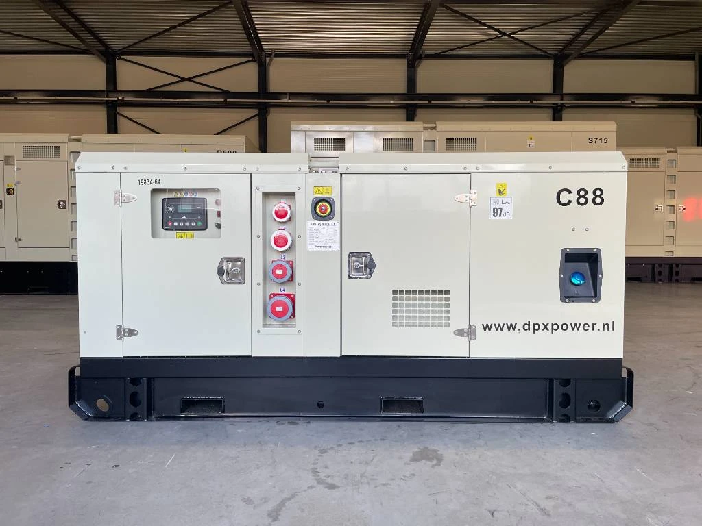 Cummins 2026 - 4BTA3.9-G11 - 88 kVA Generator - DPX-19834 afbeelding 1