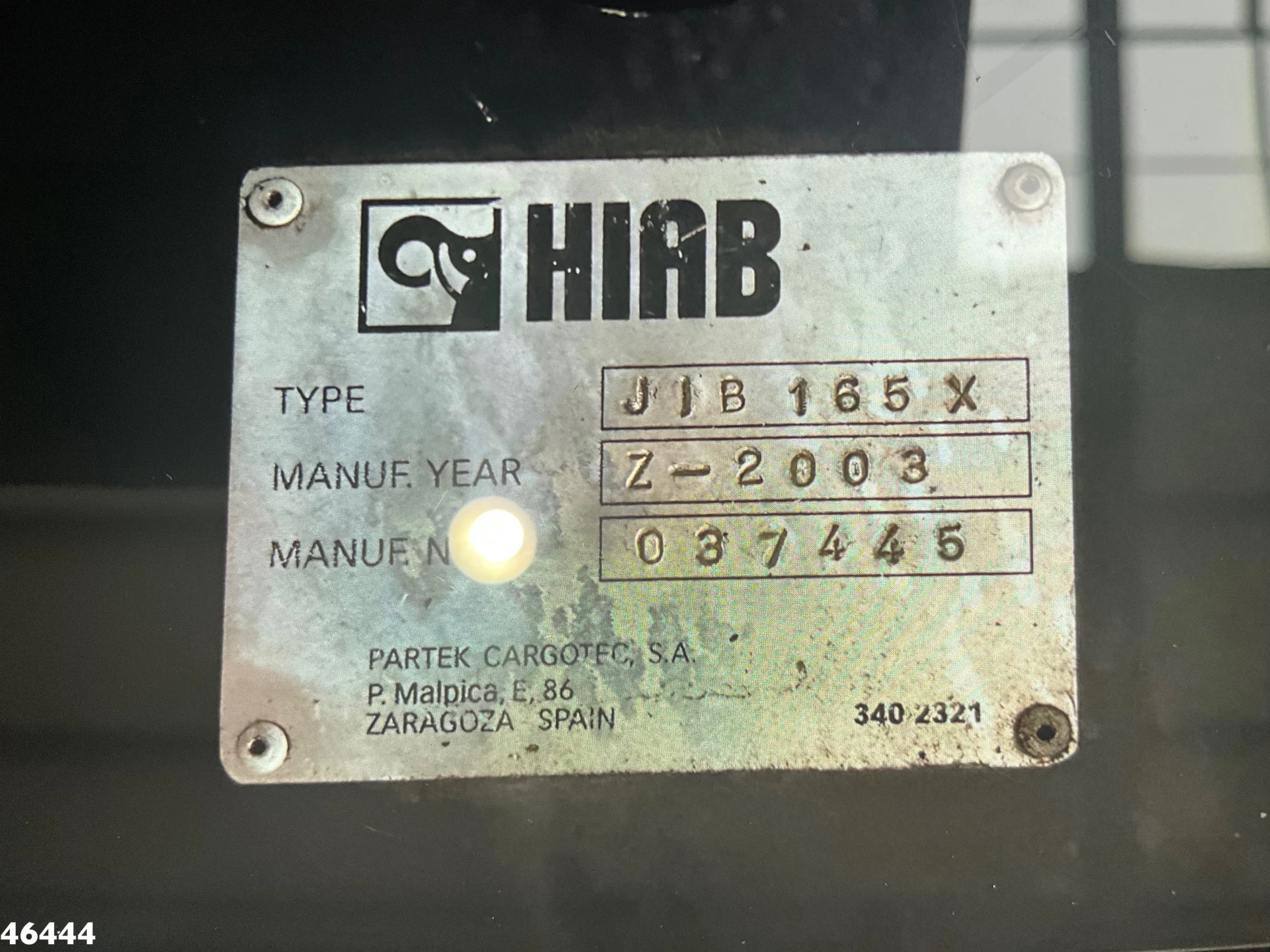 MAN TGA 2003 - 41.363 8x4 Manual Full steel Hiab 80 Tonmeter laadkraan + Fly-Jib obrázek 34