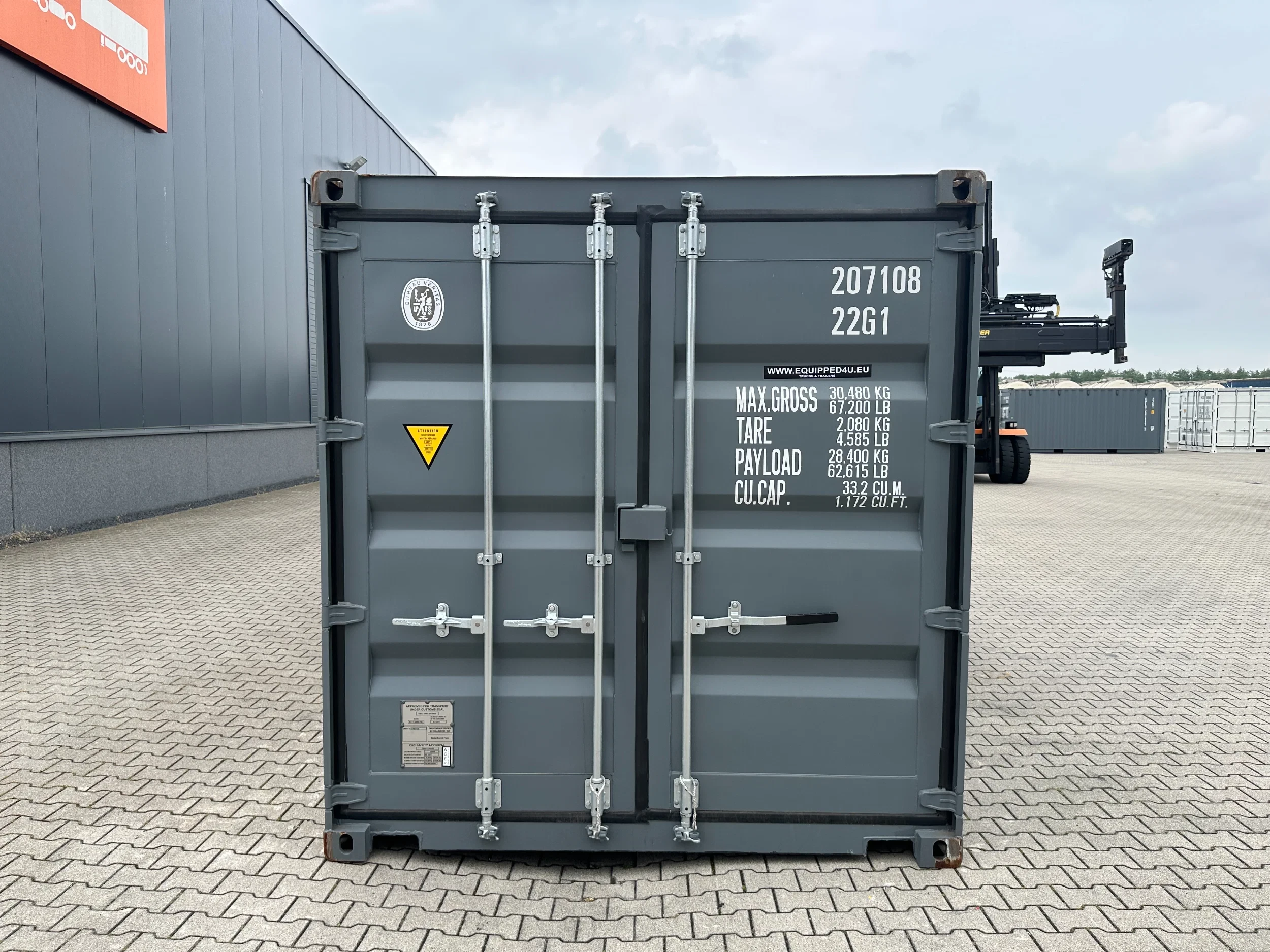 2026 - NEW (ONE-WAY) 20FT ISO DV 8'6" STANDARD container, 6x available obrázek 6