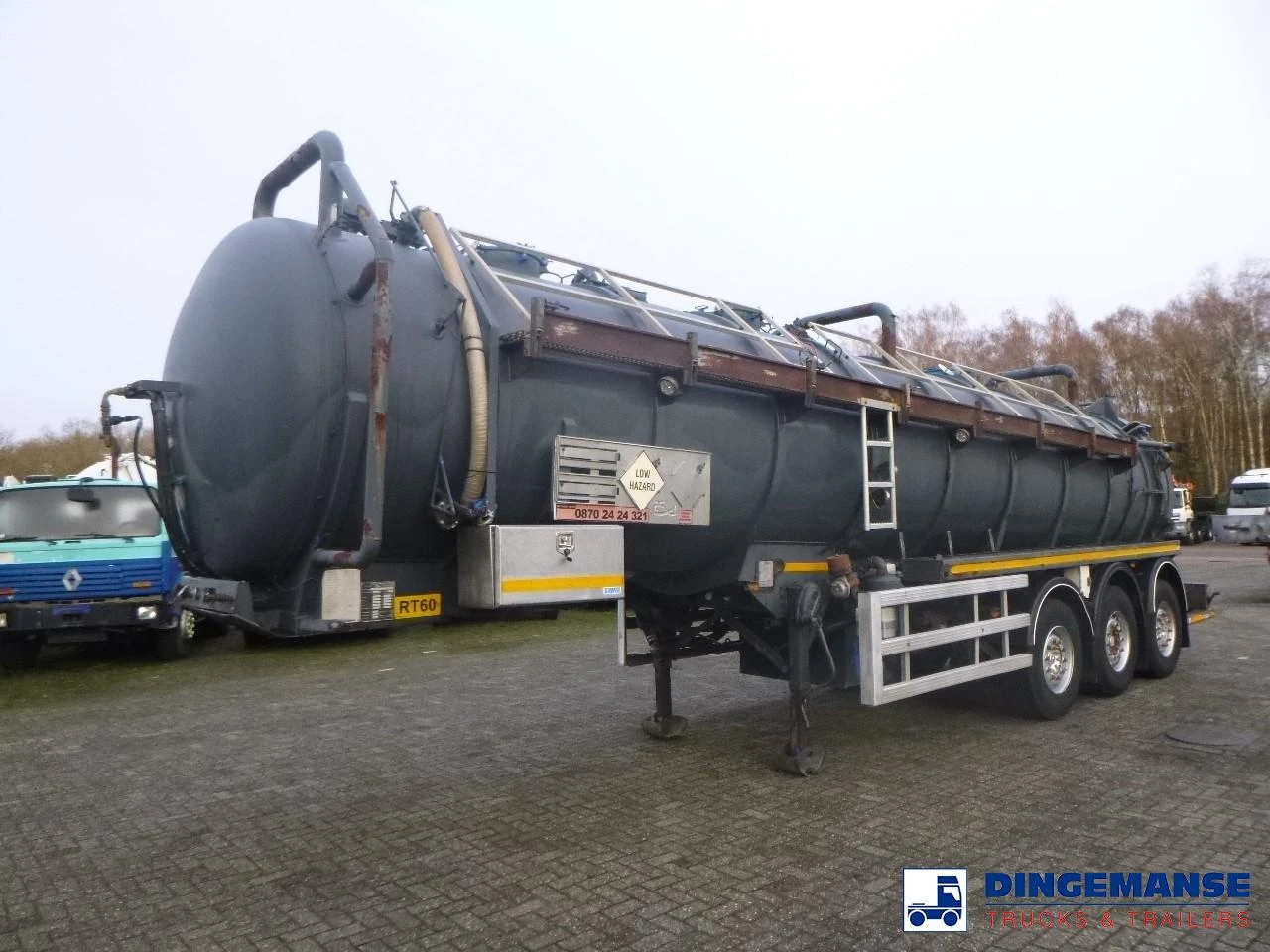 Whale Vacuum tank inox 30 m3 / 1 comp + pump 2002 obrázek 1