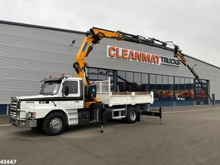 Scania T 1994 - 93 4x2 Kipper met 31 Tonmeter laadkraan (bj 2005) + Fly-JIb! Just 118.736 km! afbeelding 10