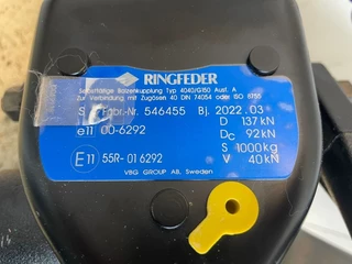 Diverse N/A 2022 - VANGMUILKOPPELING RINGFEDER TYP 4040/G150 160X100 MM (ALS NIEUW) image 3