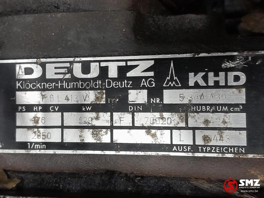 Deutz - Occ motor F6L413V Deutz + versnellingsbak AK6-80-5 afbeelding 6