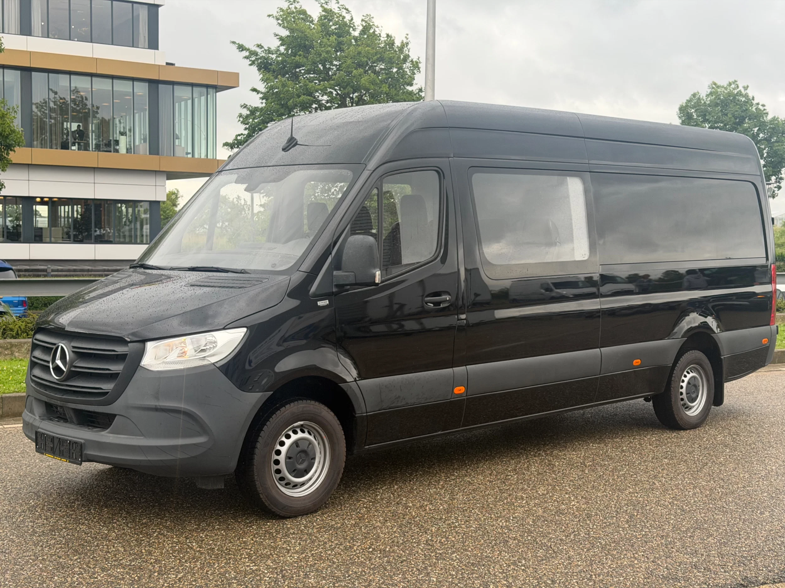Mercedes-Benz Sprinter 2022 - 317CDI L3H2 Dubbelcabine 6+1 PersAutomaat Airco Cruisecontrol EURO 6 obrázek 2
