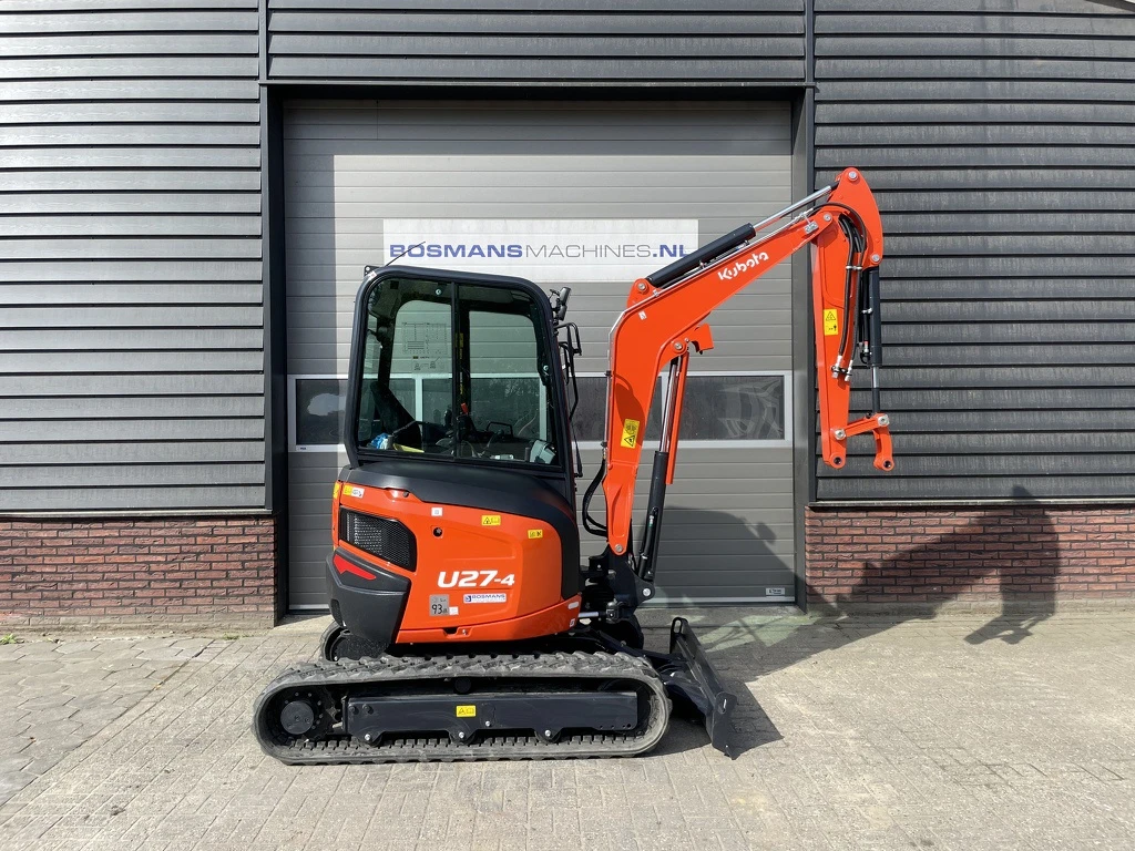 Kubota U27 hi-spec minigraver NIEUW €580 LEASE 2026 afbeelding 1