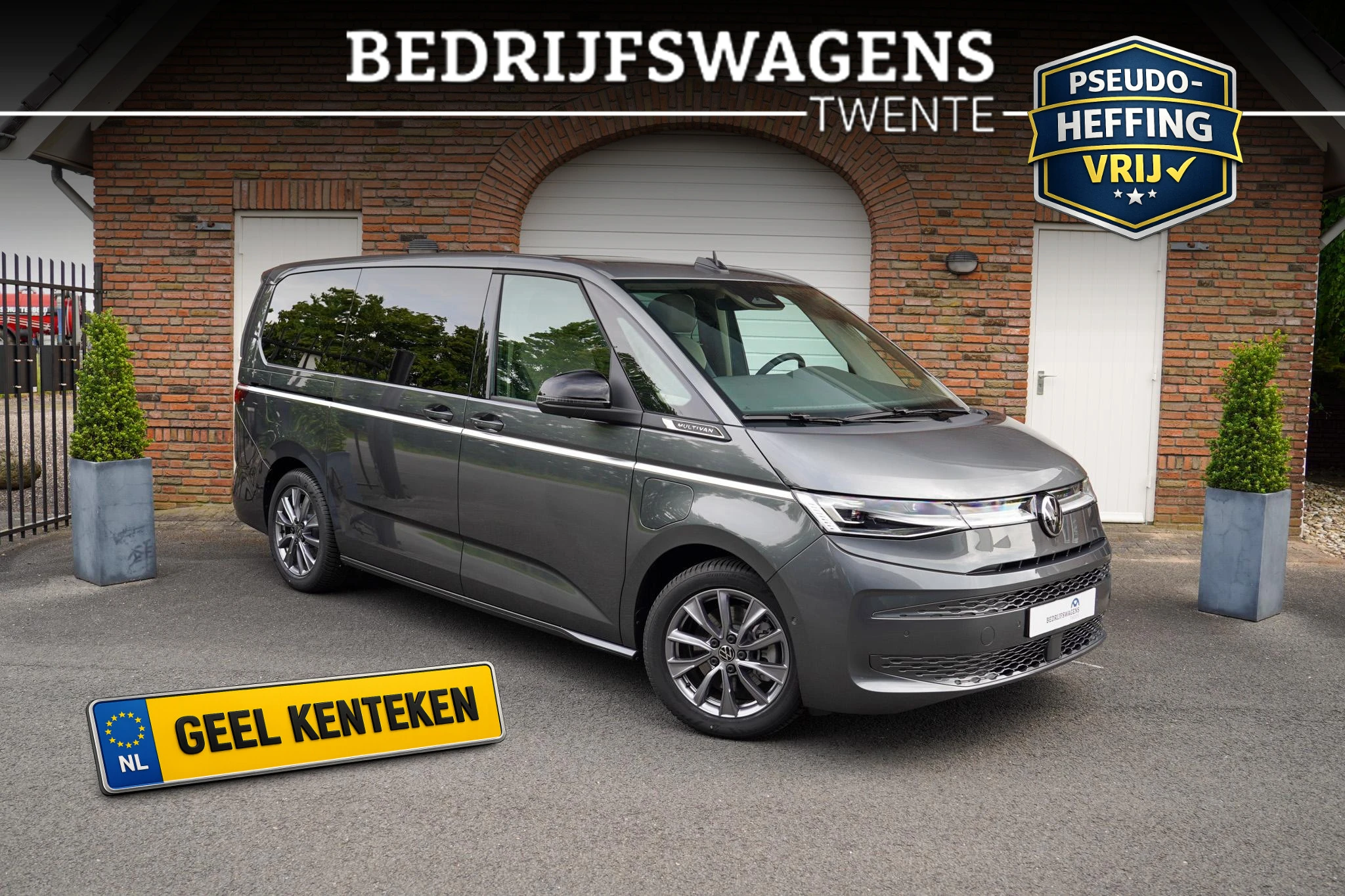 Volkswagen Multivan 2026 - 1.5 e-hybrid Style L2 4-Motion LEDER - DCC - PANO afbeelding 1