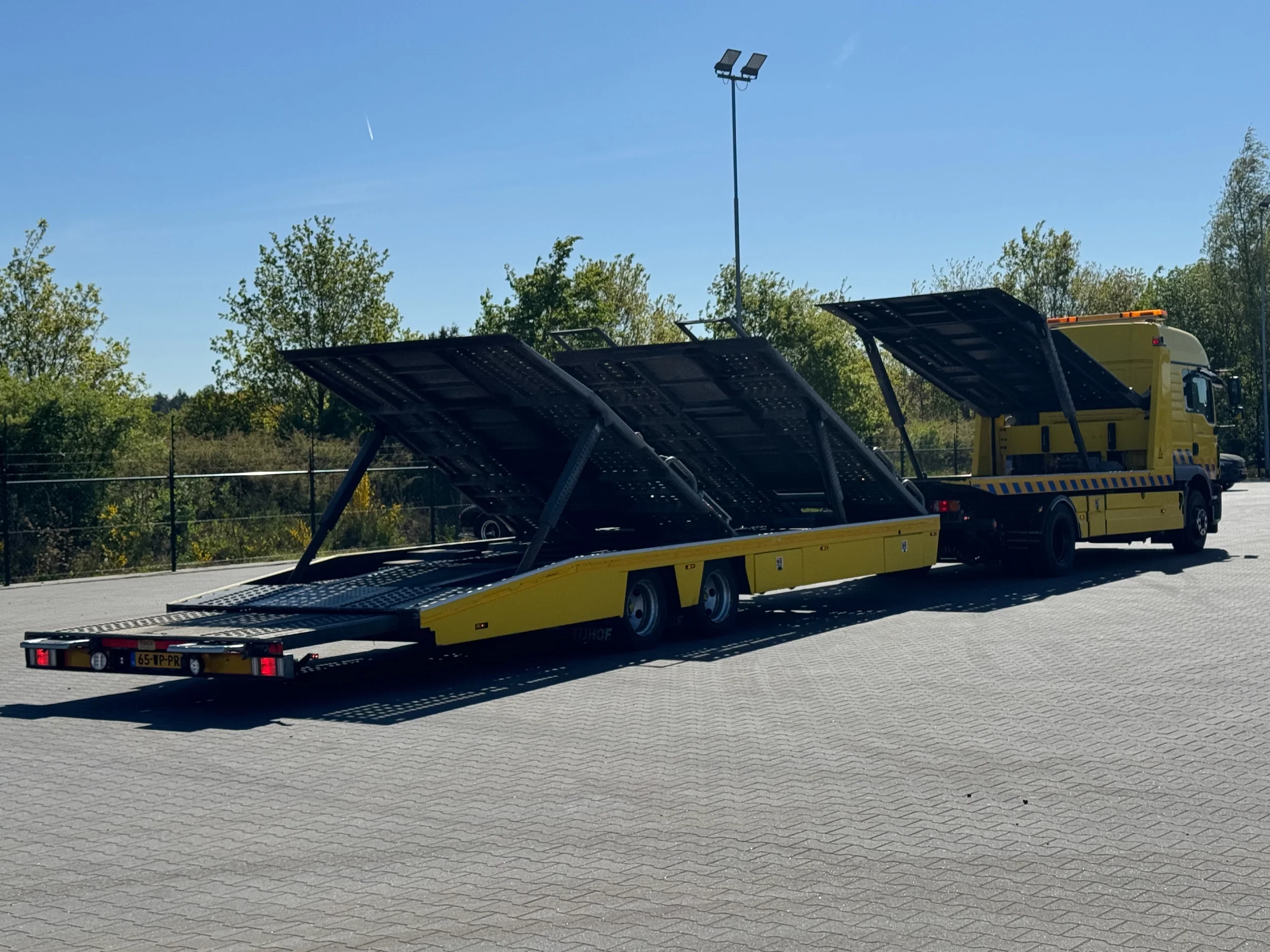 MAN TGM 2016 - 15.290 Falkom + AHW Tijhof opbouw 5 lader combi! image 15