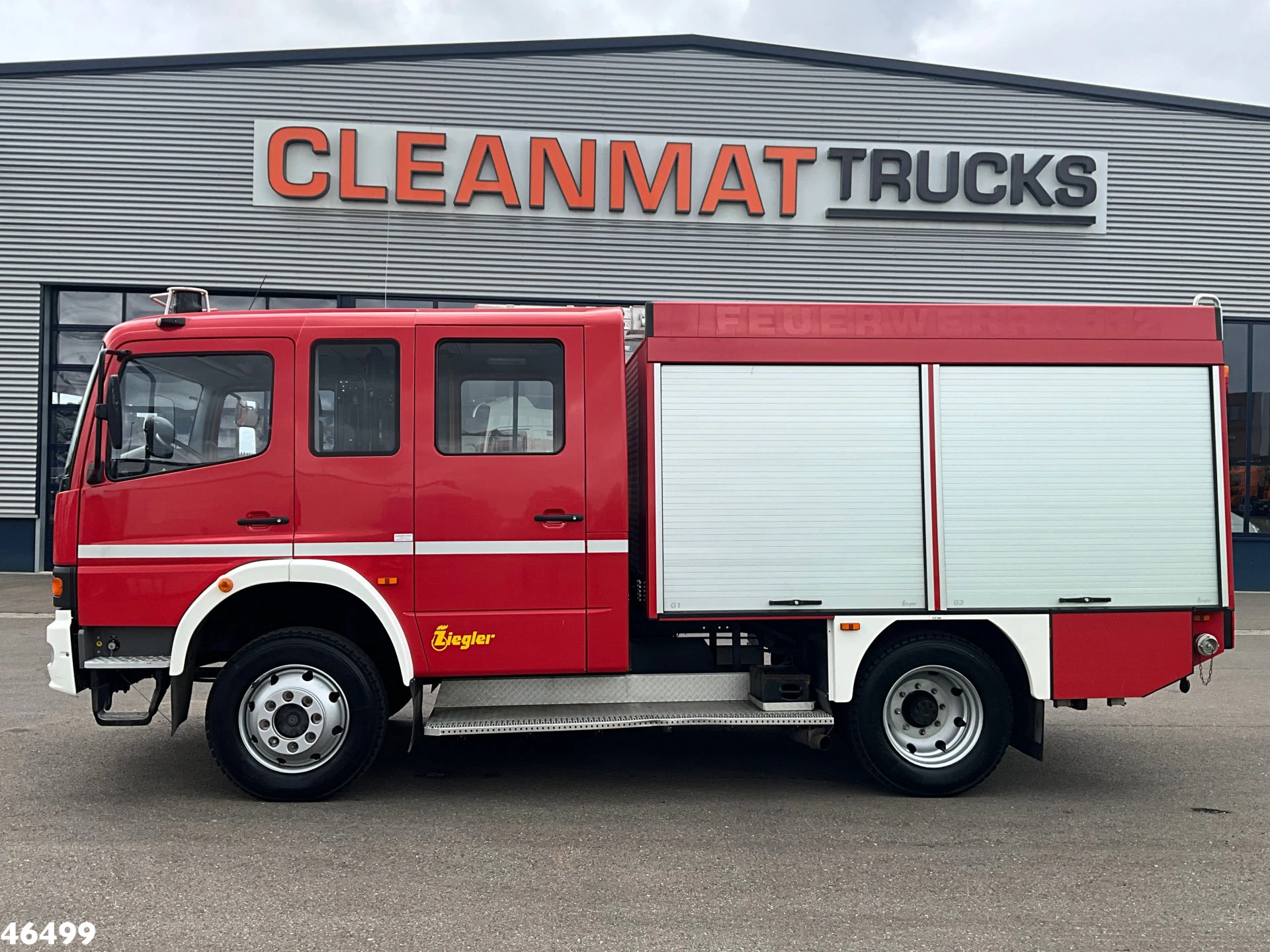 Mercedes-Benz Atego 2002 - 918 4x4 ZIEGLER Brandweer / materiaalwagen Just 17.693 km! afbeelding 2