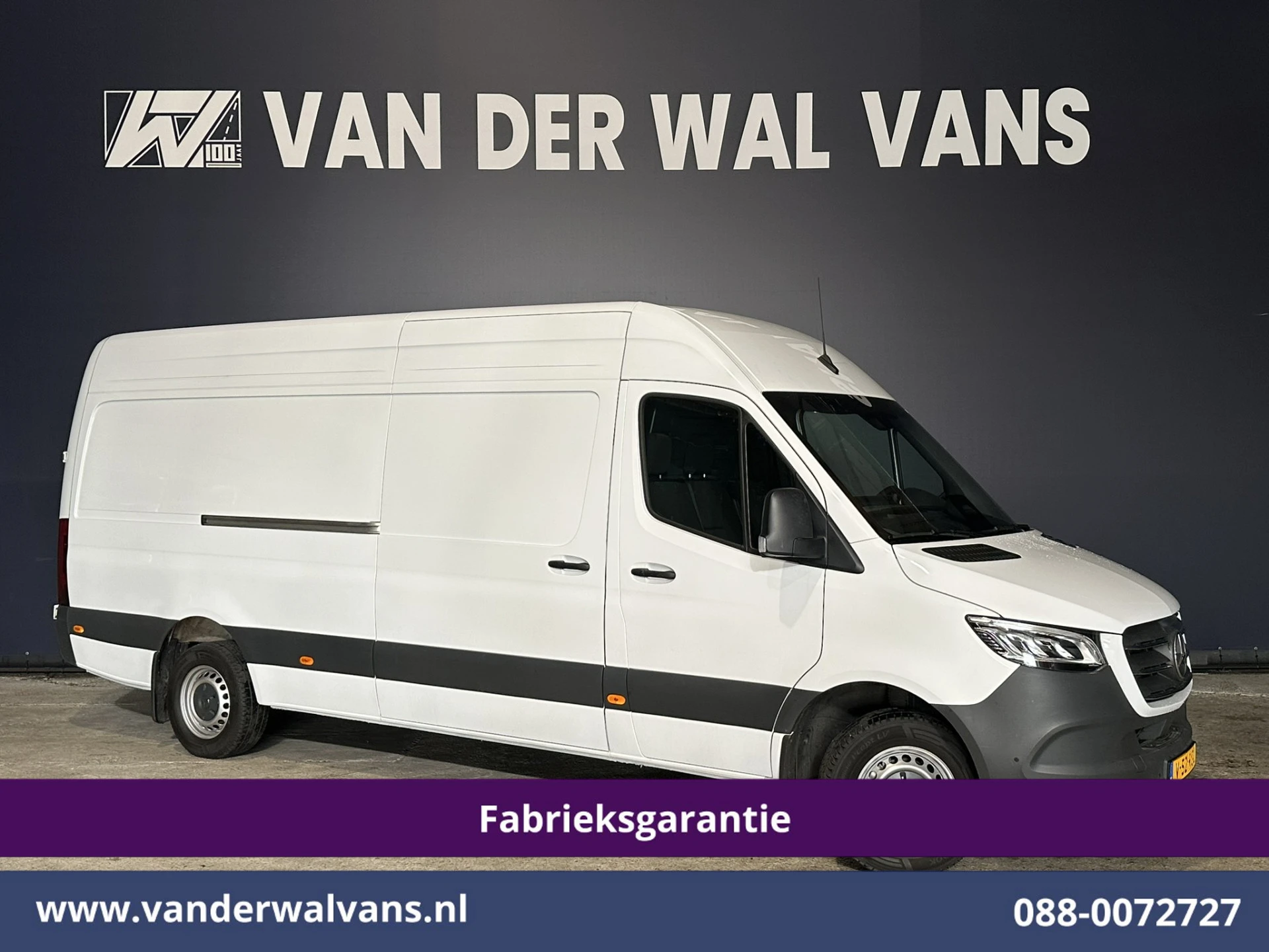 Mercedes-Benz Sprinter 2024 - 317 CDI 170pk L3H2 Fabrieksgarantie Euro6 Airco | XL MBUX | Camera | LED | Adaptieve Cruiscontrol изображение 1