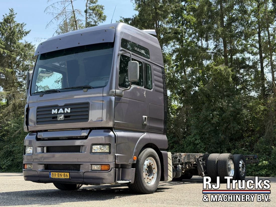 MAN TGA 2001 - 26.410 XXL 6x2 - Chassis | Retarder | Alcoa | Low Mileage | NL Truc afbeelding 14
