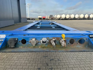 Contar N/A 2000 - 40FT HIGH CUBE chassis / liftaxle / drumbrakes / NL-Chassis/ APK 02-2026 bild 17