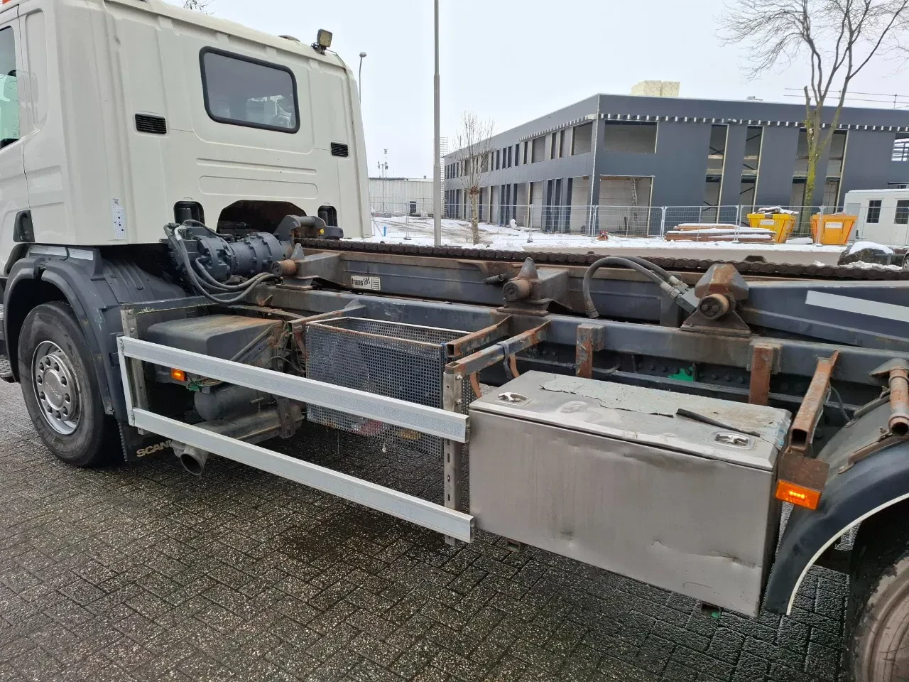Scania P 2014 - P400 / LIFT+LENKACHSE / MULTILIFT 24TON / TUV:16-06-2026 / AIRCO / AUTOMATIC / EURO-5 / 2014 afbeelding 13