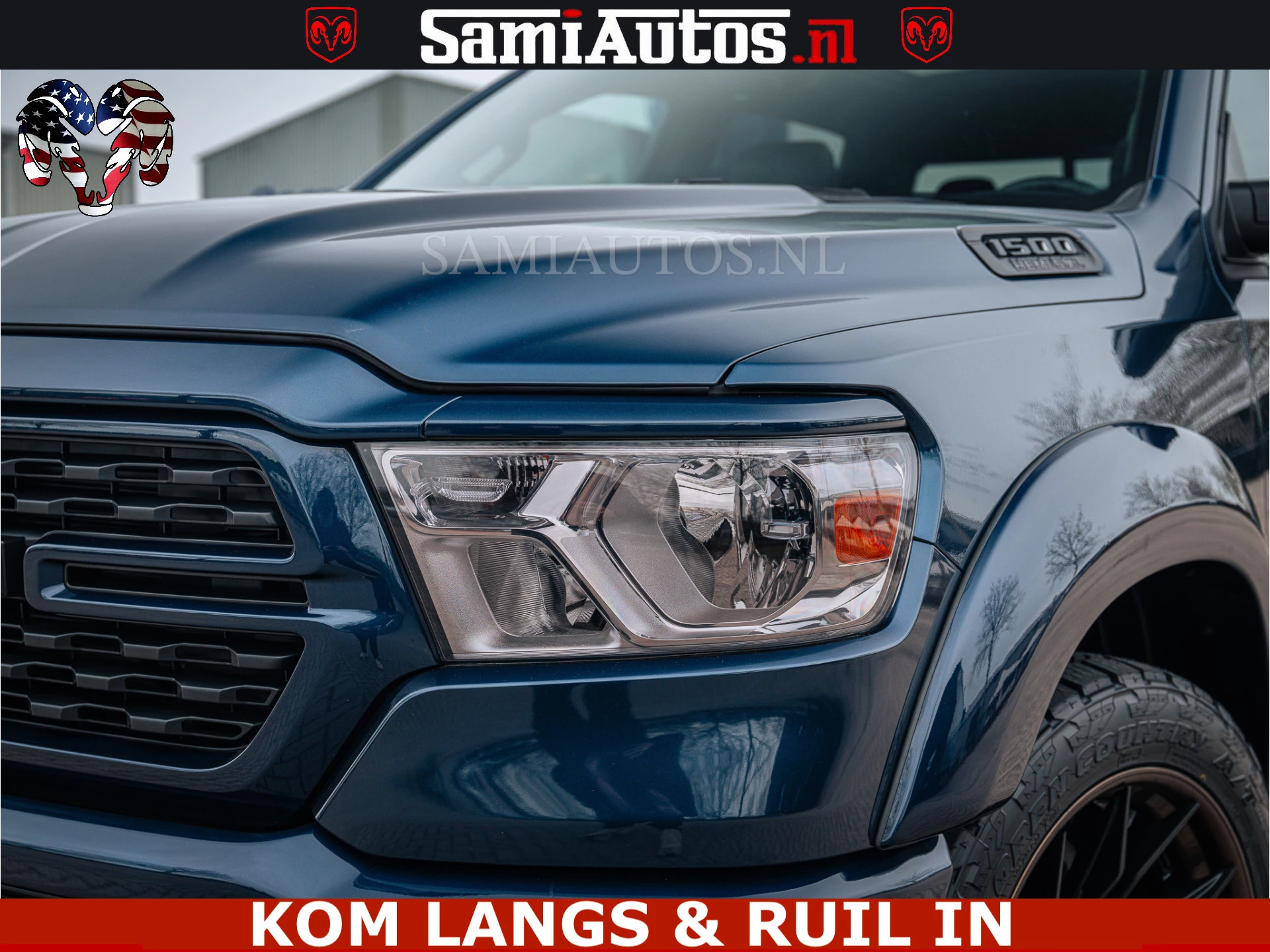 Dodge Ram Pick-Up 2024 - SPORT | 5.7 V8 4x4 HEMI | PANORAMA DAK | GROOTSCHERM 12 INCH | LPG | Patriot Blue immagine 42