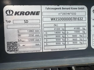 Krone SD, Lift-Axle 2017 - N/A imagen 3