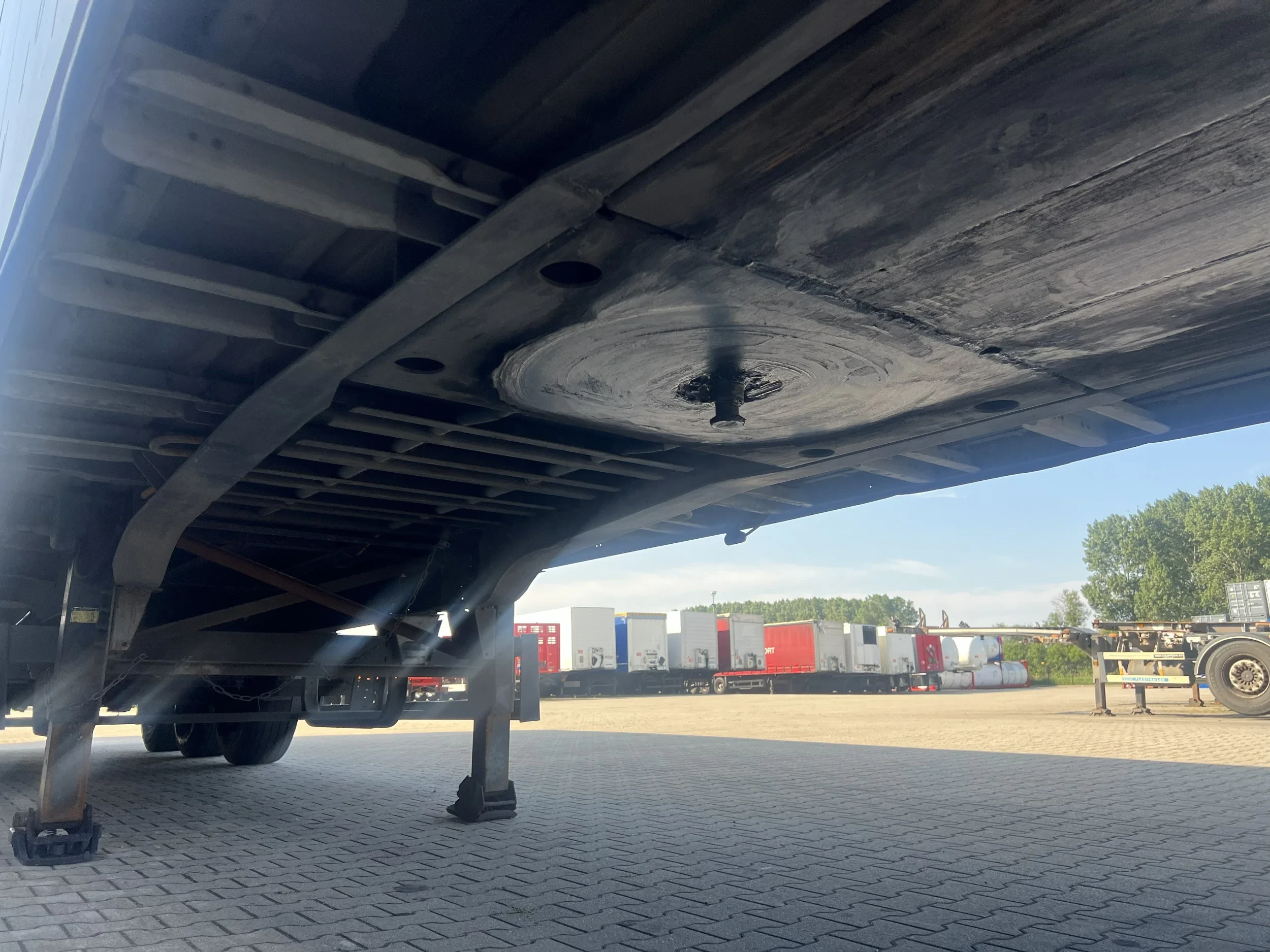 Schmitz Cargobull SKO 24 2008 - SKO24 / SAF trommelremmen / gegalvaniseerd / binnenhoogte: 2,80 m / NL oplegger,/ damaged - PRICE REDUCTION afbeelding 28