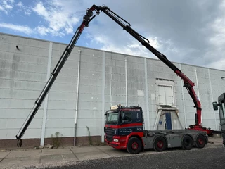 DAF CF 85.460 2011 - 8X2 + YEAR 2016 HMF CRANE 2620-K4 + FLYJIB + WINCH + REMOTE изображение 5