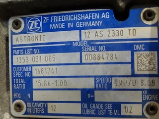 DAF N/A 2013 - ZF12AS 2330 TD bild 2