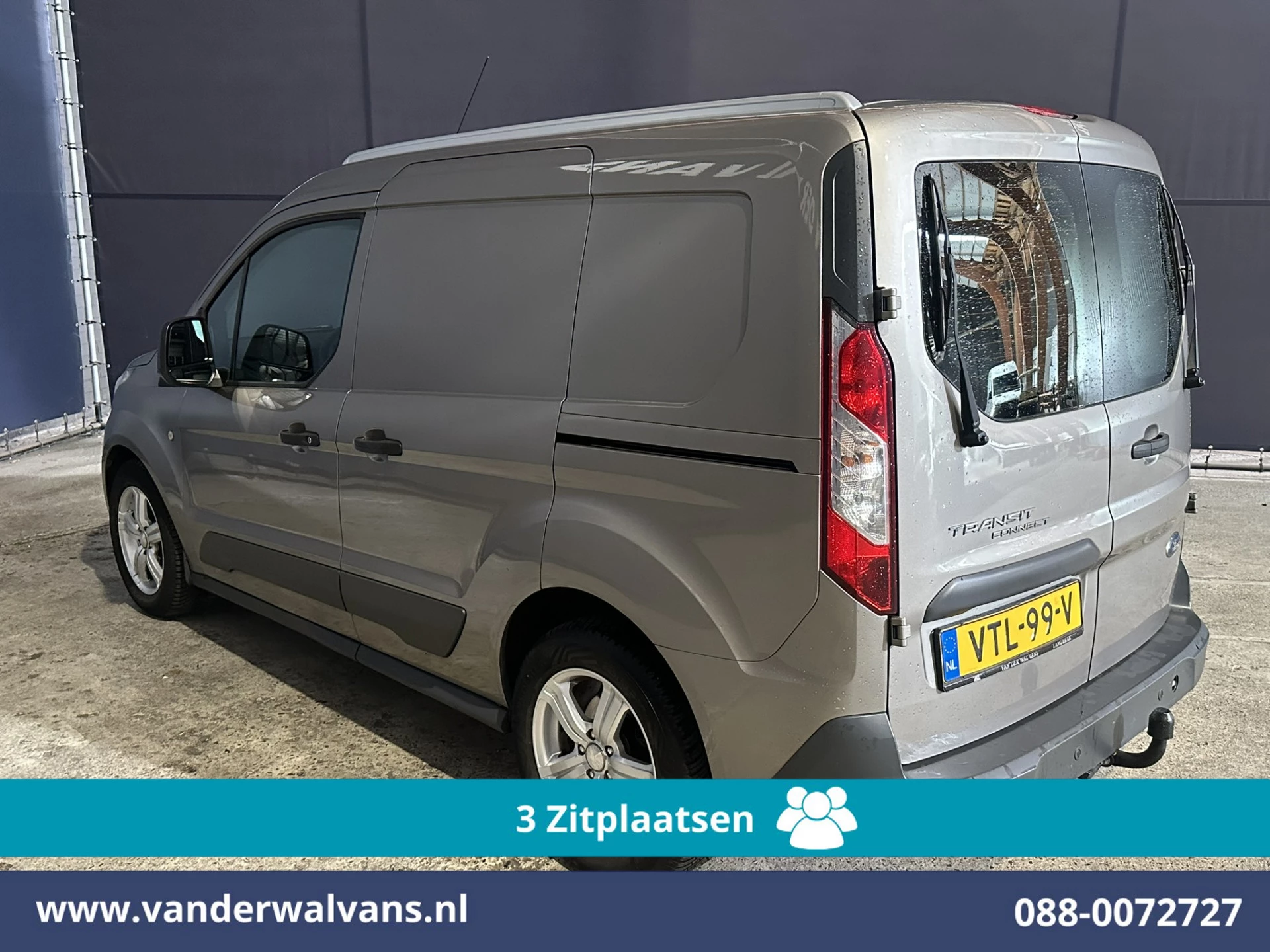 Ford Transit Connect 2016 - 1.5 TDCI L1H1 Euro6 Airco | 3-Zits | 2x Zijdeur | Trekhaak | LM Velgen | Verwarmde Voorruit obrázek 9