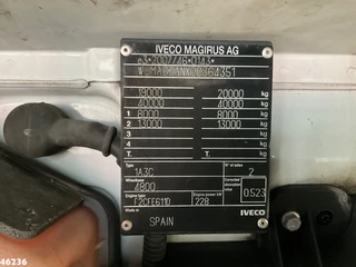 Iveco Stralis 2017 - AD190S31 Euro 6 Fassi 15 Tonmeter laadkraan Just 128.214 km! obrazek 22