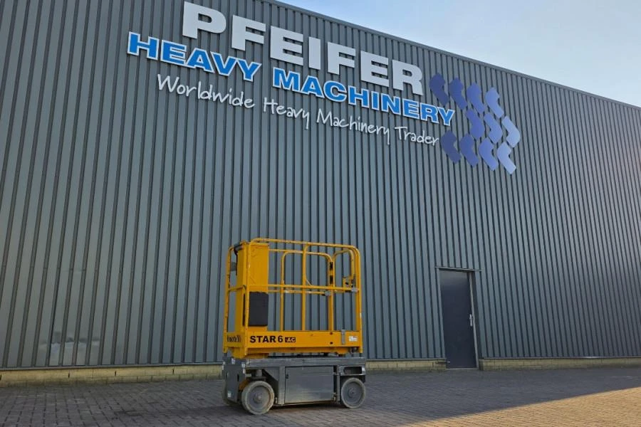 Haulotte 2016 - Star 6 Electric, Non Marking Tyres, 5.8m Working H image 1