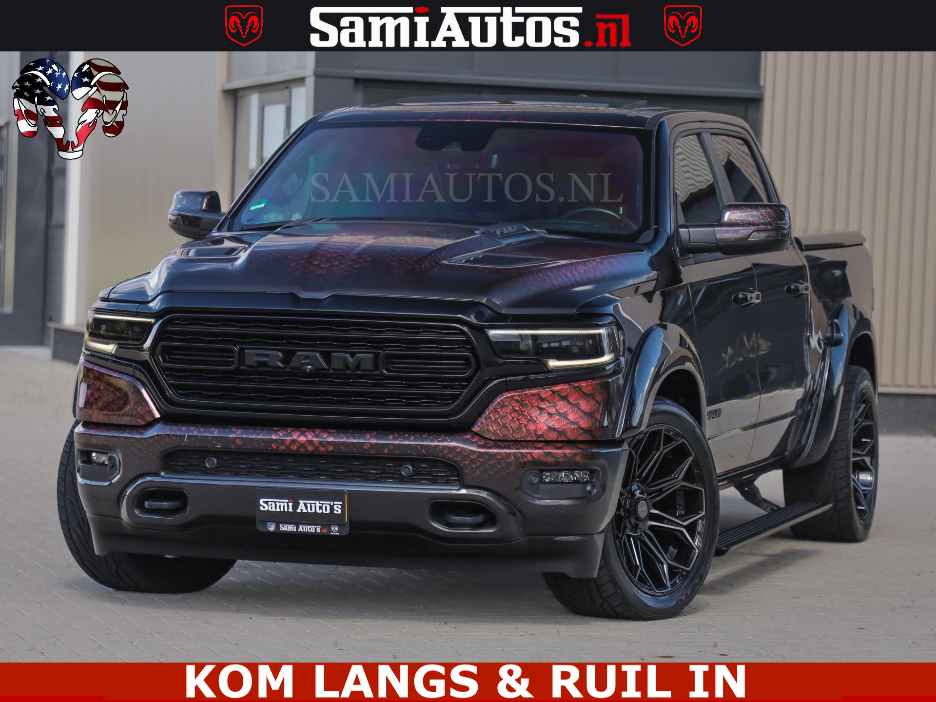 Dodge Ram Pick-Up 2023 - COBRA HULK PACK | 5.7 V8 402 PK | LIMITED EDITION | HUD | LUCHTVERING | BOM VOL | zdjęcie 43