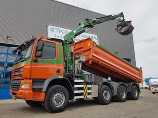 Ginaf X 4343 TS 2009 - 8x6 Kipper kraan HMF 2020 image 2