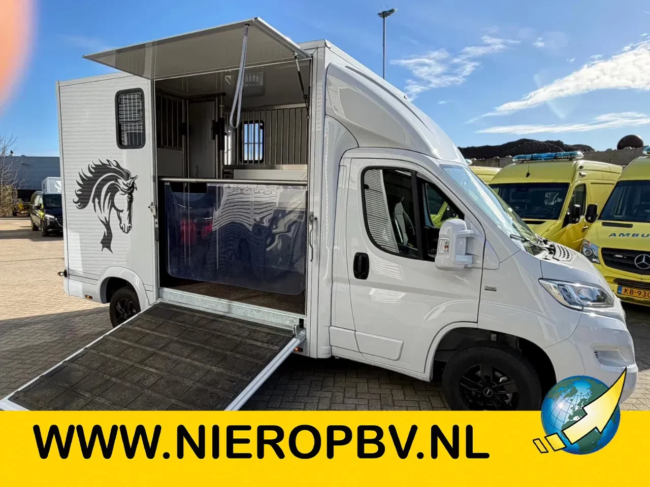 Opel Movano 2023 - Paardenwagen/Veewagen Hengsten Uitvoering Airco Cruisecontrol NIEUW obrázek 11
