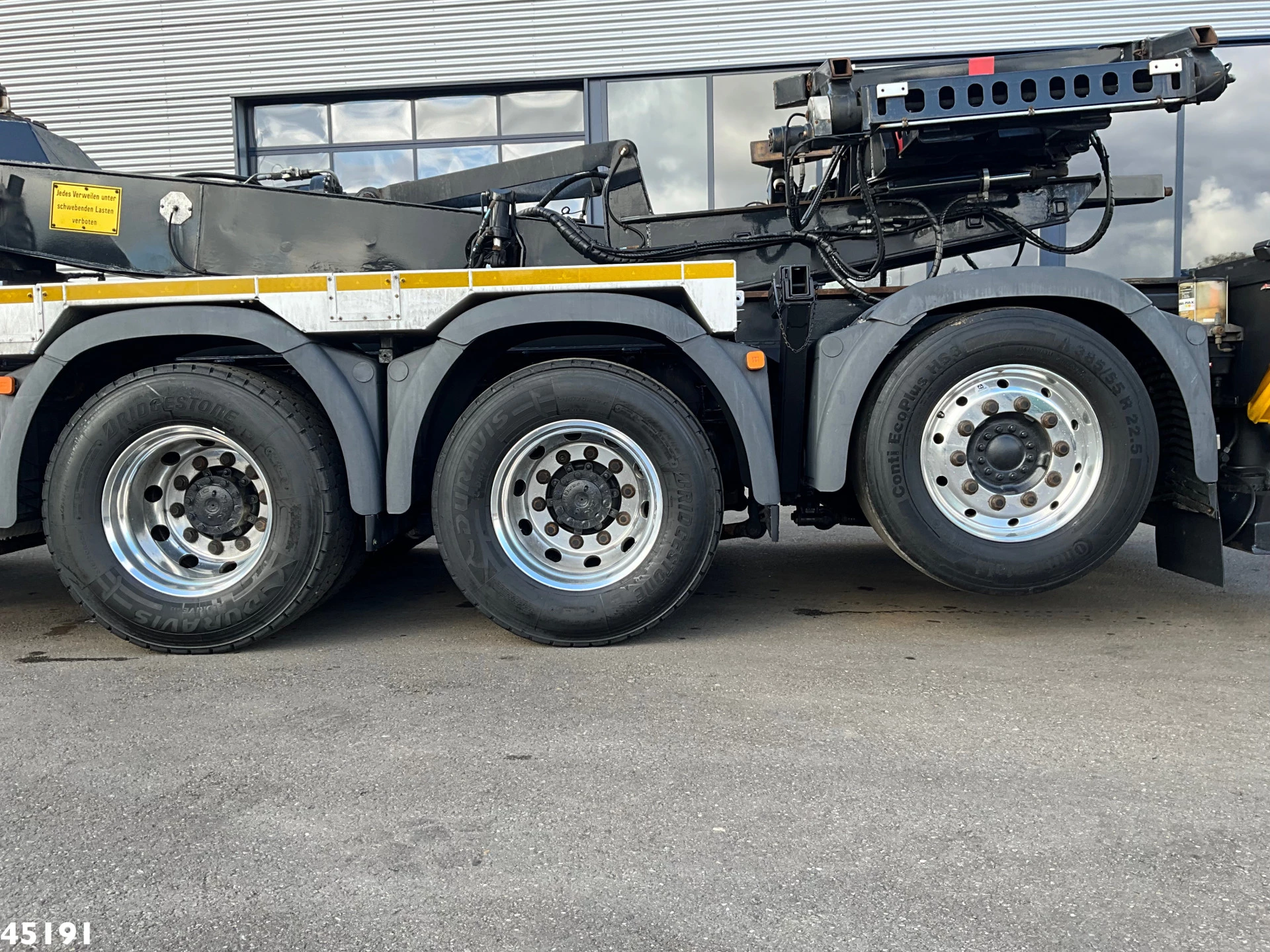 MAN TGS 2015 - 35.480 Euro 6 8x4 Deuringer Garagetransporter afbeelding 10