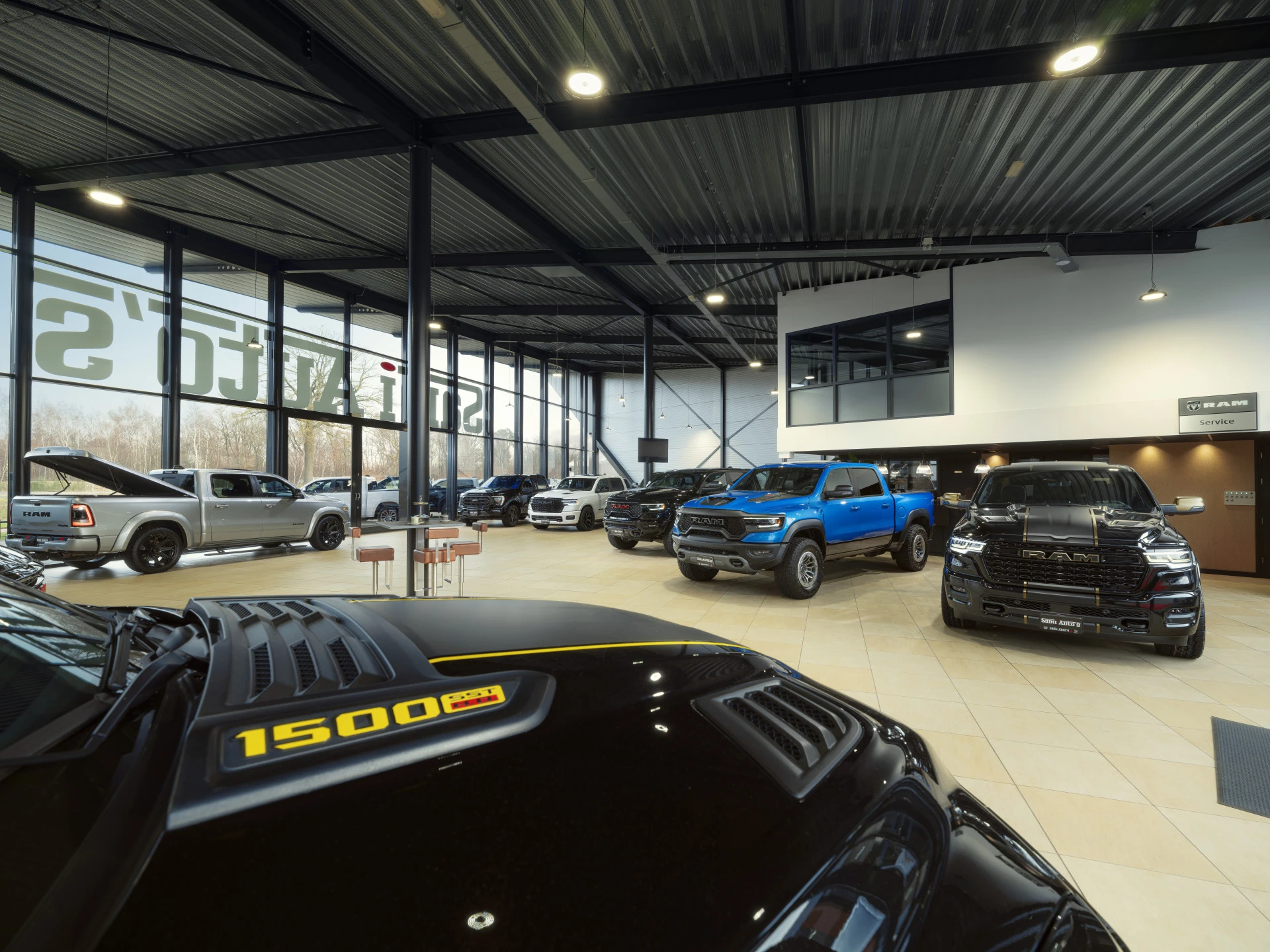 Dodge Ram Pick-Up 2021 - LIMITED | TRAINHORN | | HUD | UITLAATKLEP | LUCHTVERING | STRIPING | PANODAK | BOM VOL | BLAUW VOORRUIT | afbeelding 59