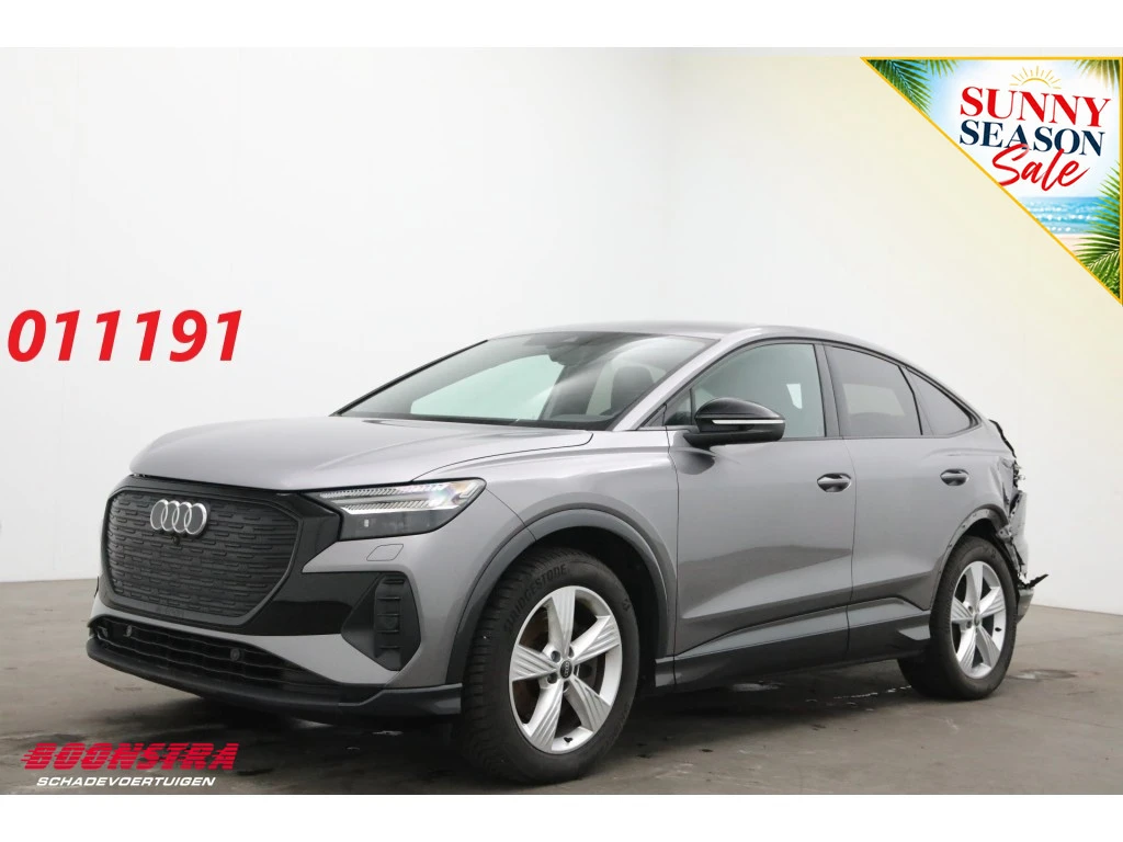 Audi Q4 Sportback e-tron 2024 - 45 quattro Edition 77 kWh LED ACC Virtual Camera SHZ afbeelding 1