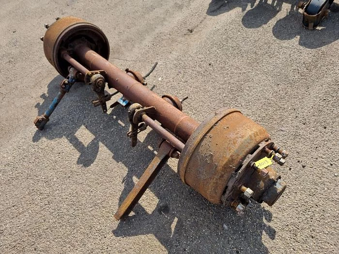 ROR TRAILER AXLE DOUBLE TIRES DRUM BRAKES 1990 immagine 1