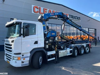 Scania G 2016 - 410 Euro 6 Hiab 21 Tonmeter laadkraan te koop