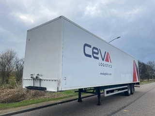 Van Hool 2B2001 Closed Box / 2 Axle / SAF Axles / NL Trailer / APK-TÜV 04-26 LT4342