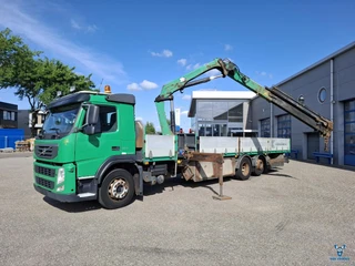 Volvo FM 11.370 2012 - / HMF 1420 REMOTED CRANE / LIFT+LENKACHSE / AIRCO / FRIDGE / AUTOMATIC / EURO-5 / 2012 te koop