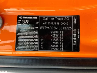 Mercedes-Benz Actros 2026 - 2533 Euro 6 Zoeller 22m³ image 22