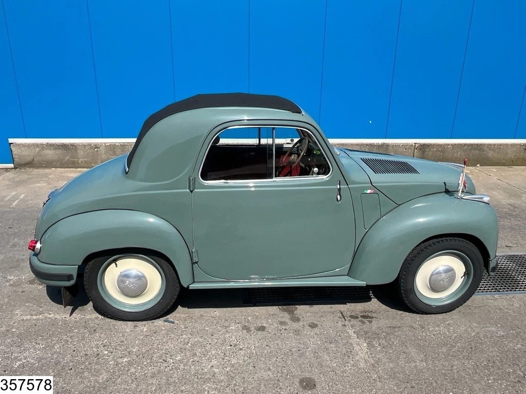Fiat Topolino 1953 - 500C Topolino Fully prepared, Cabriolet immagine 11