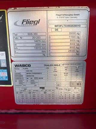 Fliegl N/A 2020 - Containerchassis für 2 Wechselbrücken 15 m extralang! obrazek 21