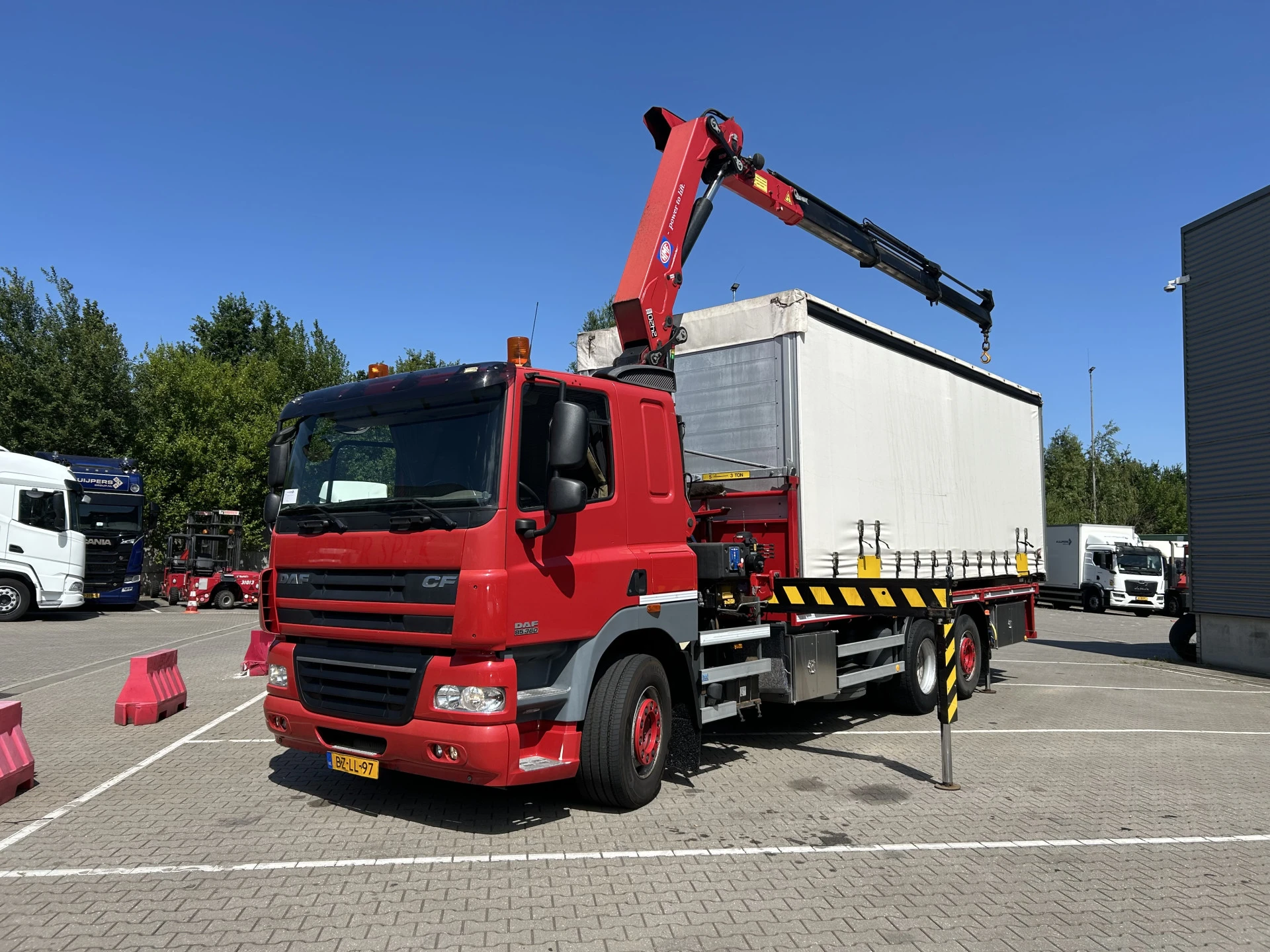 DAF 85 2011 - CF 360 Euro 5 / 233 dkm / Curtainside Box afbeelding 42