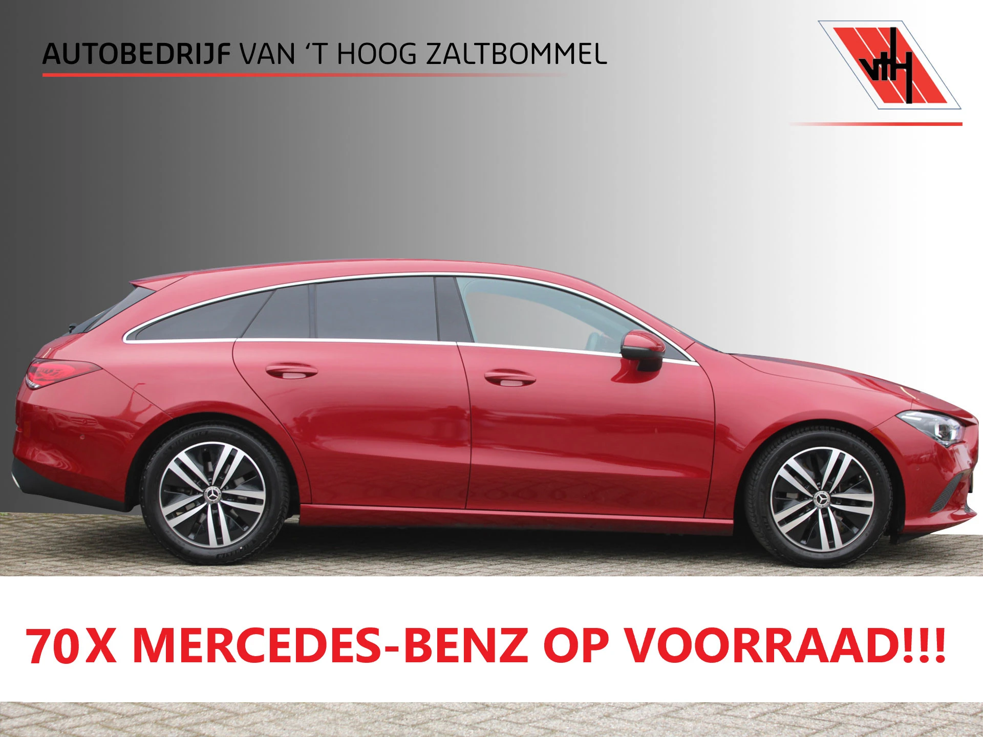 Mercedes-Benz CLA 2021 - Shooting Brake 180 AUT7 Luxury Line LEDER WIDESCREEN SFEER CAMERA NAVI <<36.692KM>> afbeelding 1