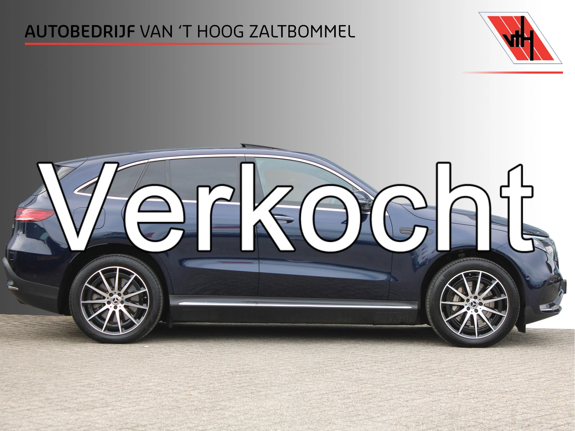 Mercedes-Benz EQC 2022 - 400 4MATIC 80 kWh (SOH 96,31%) AMG LINE SCHUIFDAK MEMORY DISTRONIC HEAD-UP afbeelding 1
