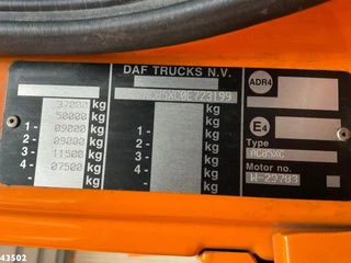 DAF 85 2006 - FAX CF 340 Droge stoffen blaas installatie Just 21.613 km! image 22