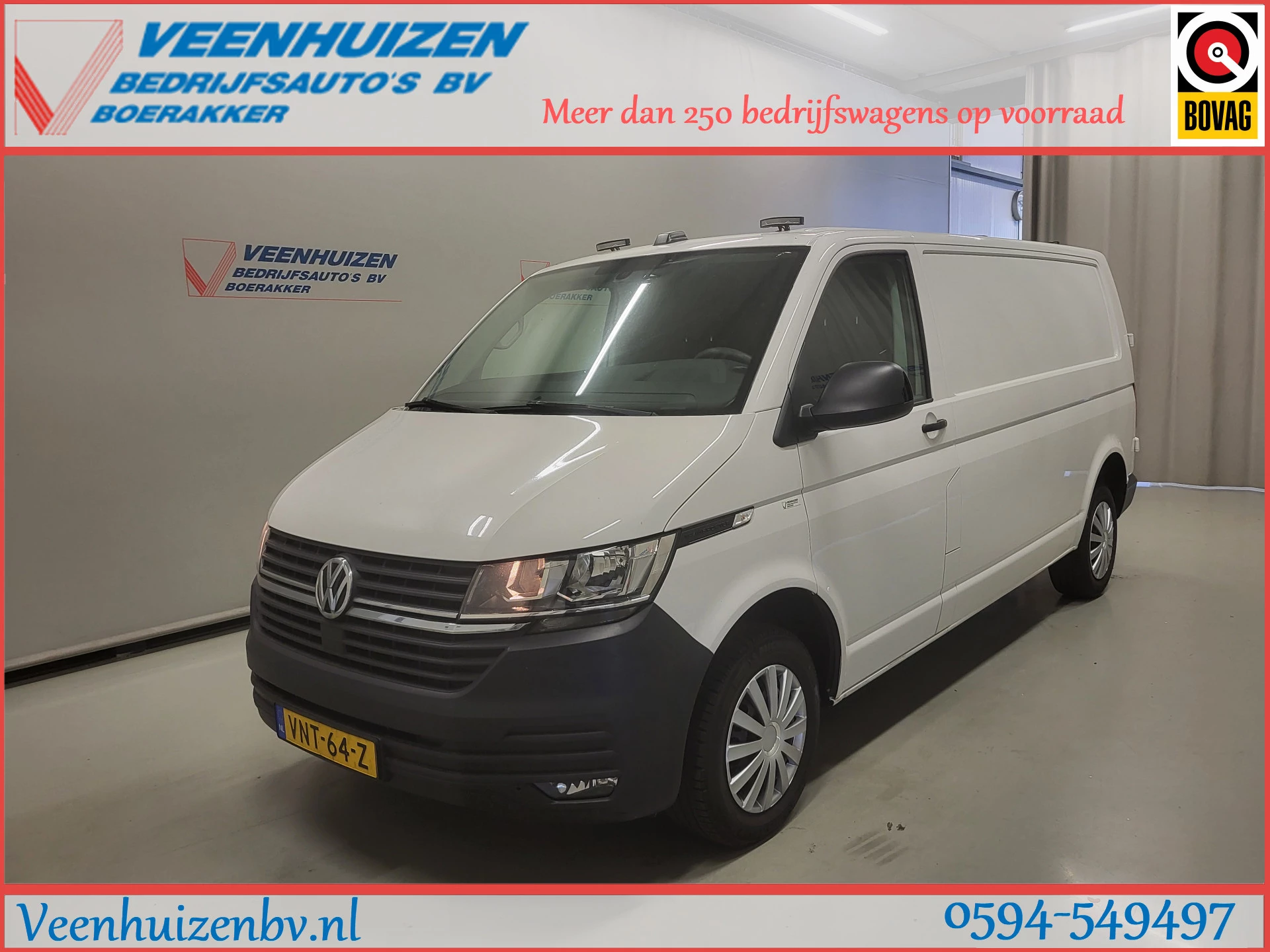 Volkswagen Transporter 2022 - 2.0TDI 150pk L2/H1 Automaat Euro 6! Bild 1