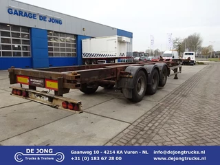Renders N/A 1999 - ROC 12.27 Container Chassis / SAF + DRUM / Lift Axle zdjecie 1