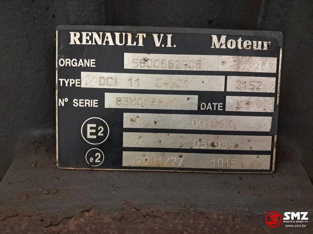 Renault 2004 - Occ motorblok DCI11 Renault afbeelding 8