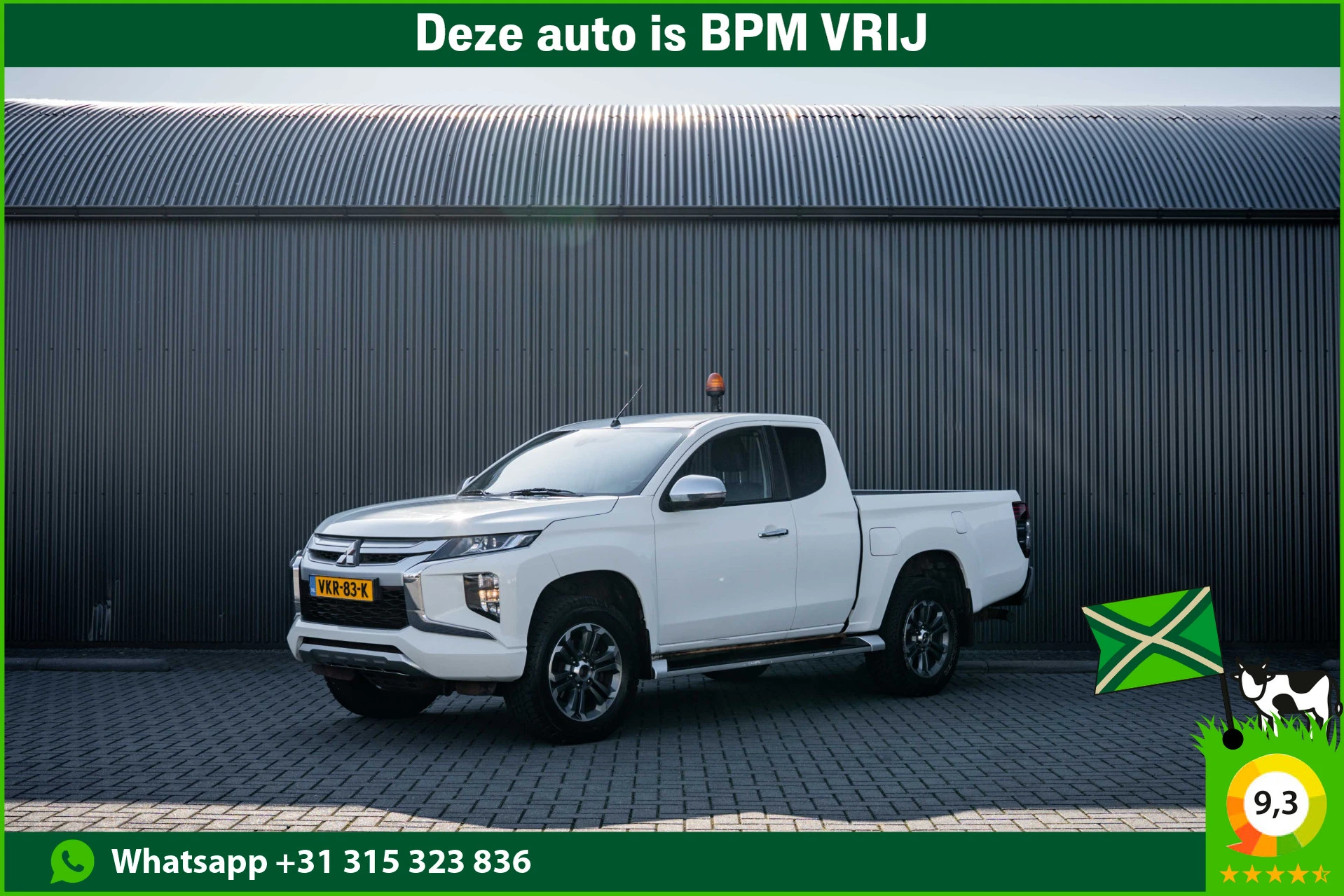 Mitsubishi L200 2021 - 4X4 | Camera | Cruise | 1e Eigenaar | Airco | Trekhaak afbeelding 1
