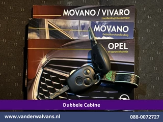 Opel Movano 2019 - 2.3 Turbo 146pk L2H2 Dubbele cabine Euro6 Airco | Imperiaal | Omvormer | 2500kg Trekhaak | LM velgen obrazek 24